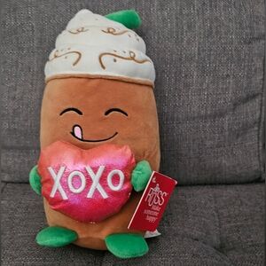 Frappachino Plush with XOXO Heart By RUSS